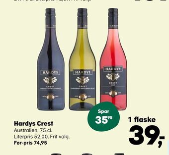 SuperBrugsen Hardys Crest tilbud