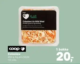 SuperBrugsen Coleslaw tilbud