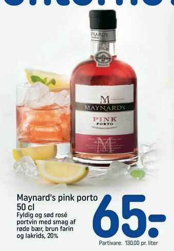 REMA 1000 Maynard's pink porto tilbud