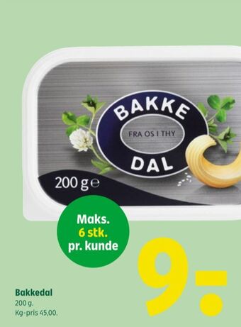Coop 365 Bakkedal smørbar tilbud