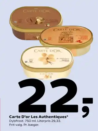 Carte dor is