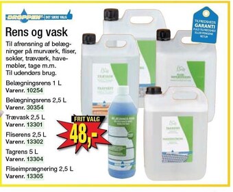 Harald Nyborg Rens og vask tilbud