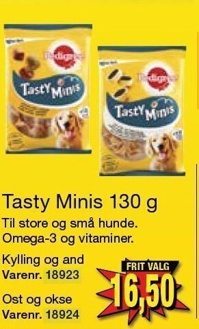 Harald Nyborg Tasty Minis 130 g tilbud