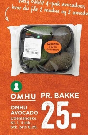 MENY OMHU avocado tilbud