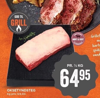 Oksetyndsteg pr. ½ kg