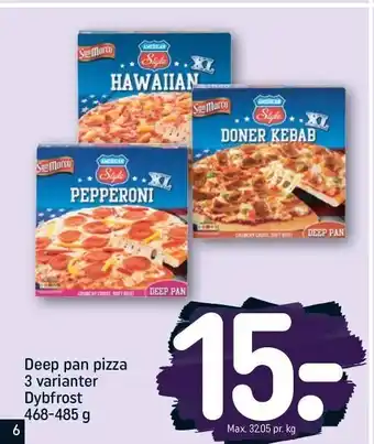 REMA 1000 Frysepizza tilbud