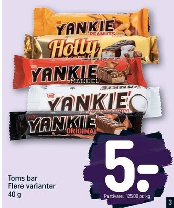 REMA 1000 Toms bar tilbud