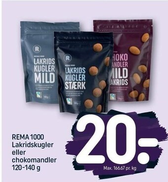 REMA 1000 Lakridskugler tilbud