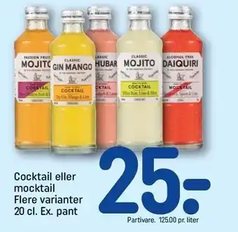 REMA 1000 Cocktail el. Mocktail tilbud