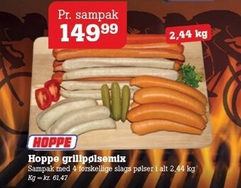 Poetzsch Padborg Hoppe grillpølsemix tilbud