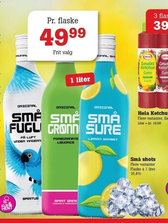 Poetzsch Padborg Små shots tilbud