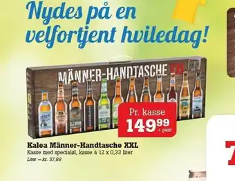 Poetzsch Padborg Kalea Männer - Handtasche XXL tilbud