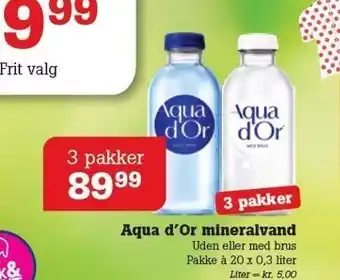 Poetzsch Padborg Aqua d'or mineralvand tilbud