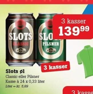 Poetzsch Padborg Slots øl tilbud