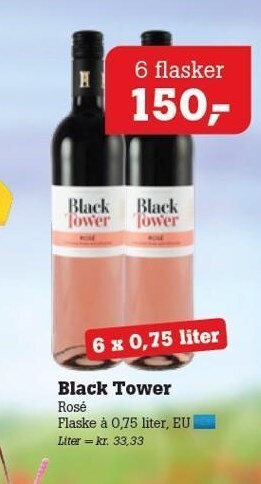 Poetzsch Padborg Black Tower tilbud