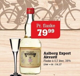 Poetzsch Padborg Aalborg Export Akvavit tilbud
