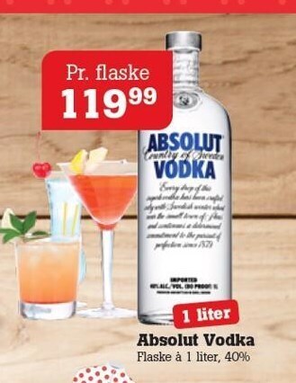 Poetzsch Padborg Absolut Vodka tilbud
