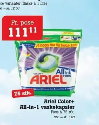 Ariel Color+ All-in-1 vaskekapsler