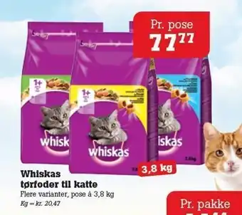 Poetzsch Padborg Whiskas til katte tilbud