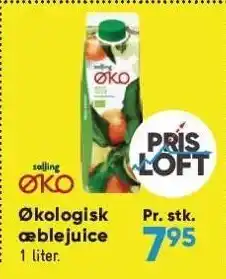 Bilka Økologisk æblejuice tilbud