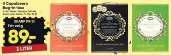 Bilka Il Capolavoro Bag-in-box tilbud