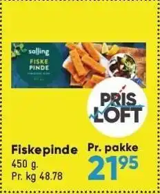 Bilka Fiskepinde tilbud
