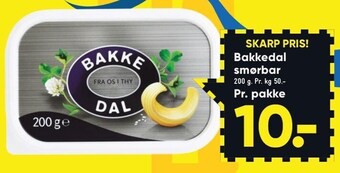 Bilka Bakkedal smørbar tilbud