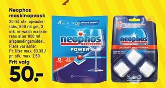 Bilka Neophos maskinopvask tilbud