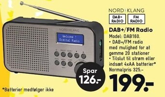 Bilka Dab+/FM Radio tilbud