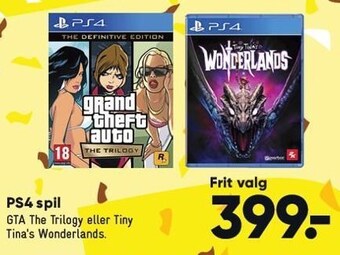 Bilka PS4 Spil tilbud