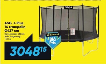Bilka ASG J-Plus 14 trampolin tilbud