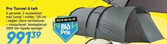 Bilka Pro Tunnel 6 telt tilbud
