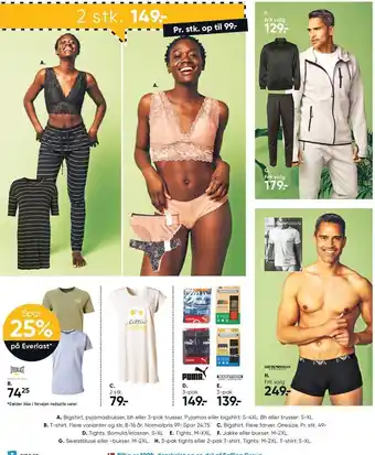 Bilka Herre & dametøj tilbud