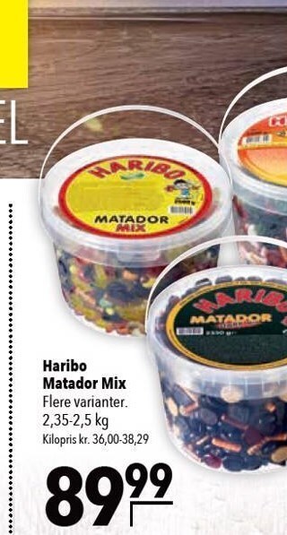 Citti Haribo Matador mix tilbud