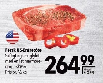 Citti Fersk US-Entrecôte tilbud