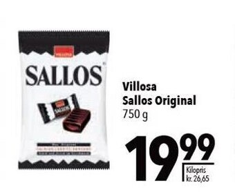 Citti Villosa sallos original tilbud