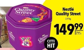 Citti Nestle Quality Street tilbud