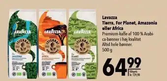 Lavazza Tierra, For Planet, Amazonia el. Africa