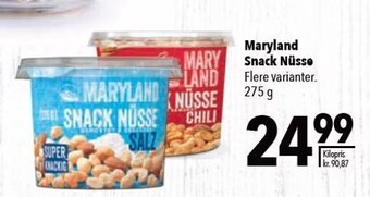 Citti Maryland Snack Nusse tilbud