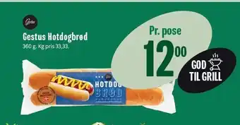 Gestus Hotdogbrød