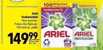 Citti Ariel vaskemiddel tilbud