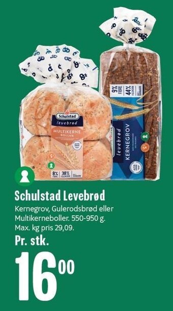 Min Købmand Schulstad levebrød tilbud