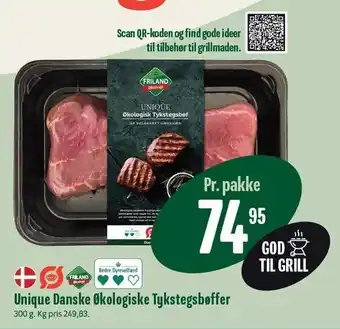 Unique Danske øko tykstegsbøf