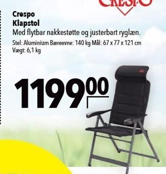 Crespo klapstol