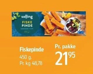 Føtex Fiskepinde tilbud