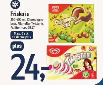 Føtex Frisko is - tilbud med føtex plus appen tilbud