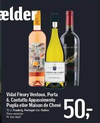Føtex Vidal Fleury Ventoux, Porta 6 tilbud