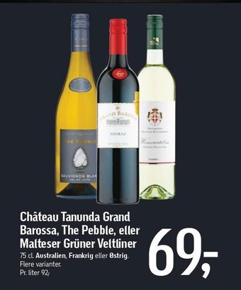 Føtex Château Tanunda grand barossa tilbud