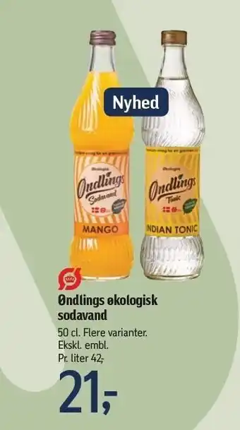 Føtex Øko sodavand tilbud