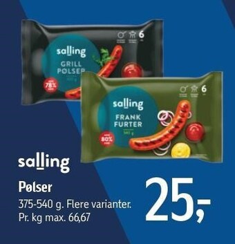Føtex Pølser tilbud
